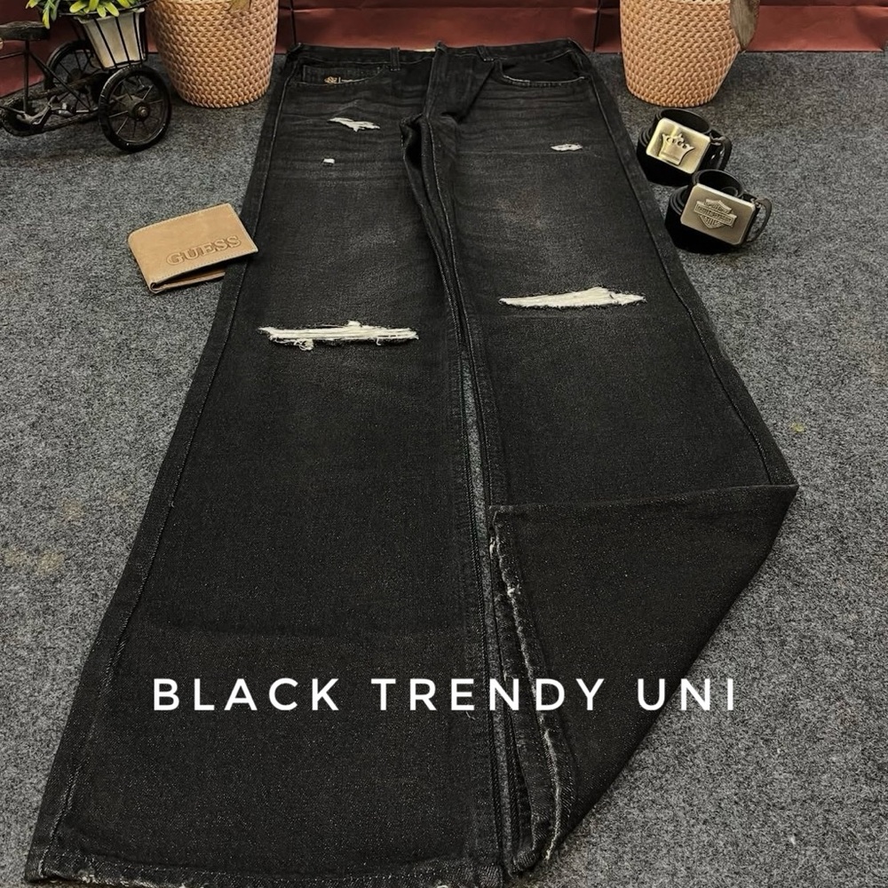 Unisex Straight Jeans